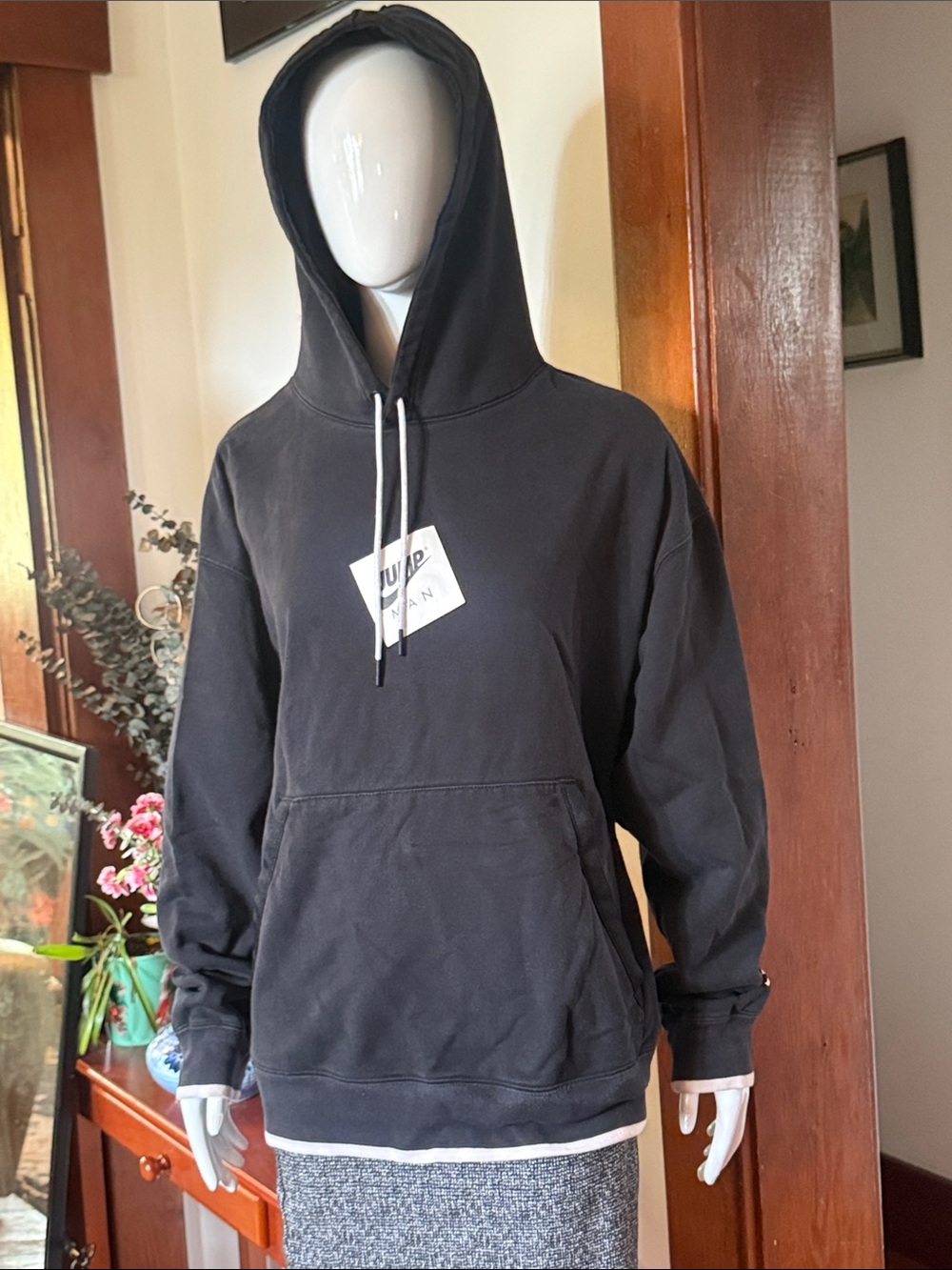 Air Jordan size XXL Black Pullover Hoodie Sweatshirt -